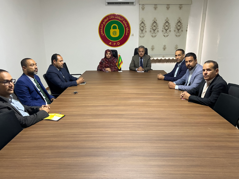 Le Président de l’Autorité préside une réunion de prise de fonction de la Secrétaire Générale de l’APD
